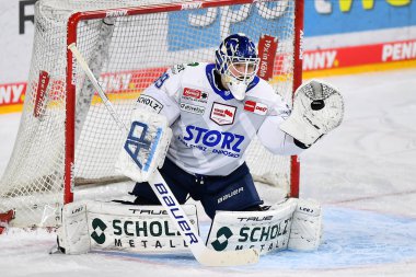 COLOGNE, GERMANY - JANUARY 18, 2023: MARVIN CUEPPER. Hockey match DEL Koelner Haie - Schwenninger Wild Wings