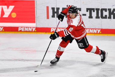 COLOGNE, GERMANY - JANUARY 18, 2023: JON MATSUMOTO. Hockey match DEL Koelner Haie - Schwenninger Wild Wings