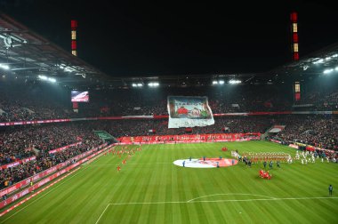 GERMANY, COLOGNE - JANUARY 21, 2023: The match of Bundesliga 1.FC Koeln  vs SV Werder Bremen