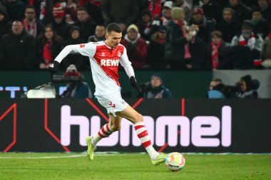 GERMANY, COLOGNE - JANUARY 21, 2023: The match of Bundesliga 1.FC Koeln  vs SV Werder Bremen
