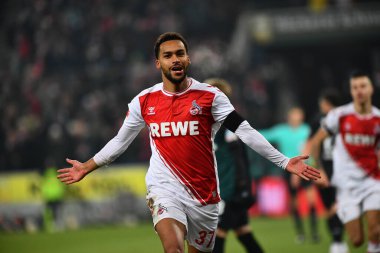 GERMANY, COLOGNE - JANUARY 21, 2023: Linton Maina. The match of Bundesliga 1.FC Koeln  vs SV Werder Bremen