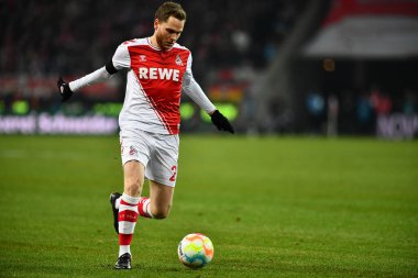 GERMANY, COLOGNE - JANUARY 21, 2023: Benno Schmitz. The match of Bundesliga 1.FC Koeln  vs SV Werder Bremen