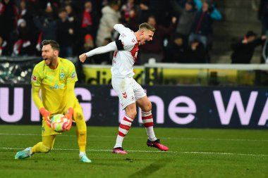 GERMANY, COLOGNE - JANUARY 21, 2023: Steffen Tigges. The match of Bundesliga 1.FC Koeln  vs SV Werder Bremen