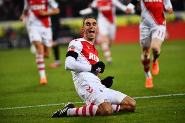GERMANY, COLOGNE - JANUARY 21, 2023: Ellyes Skhiri. The match of Bundesliga 1.FC Koeln  vs SV Werder Bremen