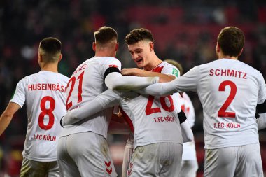 GERMANY, COLOGNE - JANUARY 21, 2023: The match of Bundesliga 1.FC Koeln  vs SV Werder Bremen