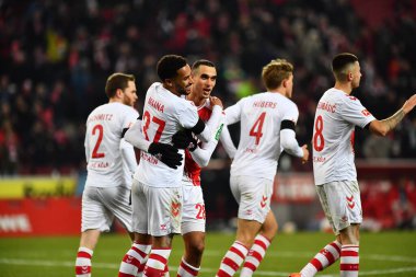GERMANY, COLOGNE - JANUARY 21, 2023: The match of Bundesliga 1.FC Koeln  vs SV Werder Bremen