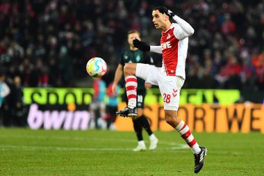 GERMANY, COLOGNE - JANUARY 21, 2023: Ellyes Skhiri. The match of Bundesliga 1.FC Koeln  vs SV Werder Bremen