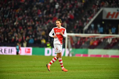 GERMANY, COLOGNE - JANUARY 21, 2023: Mathias Olesen. The match of Bundesliga 1.FC Koeln  vs SV Werder Bremen