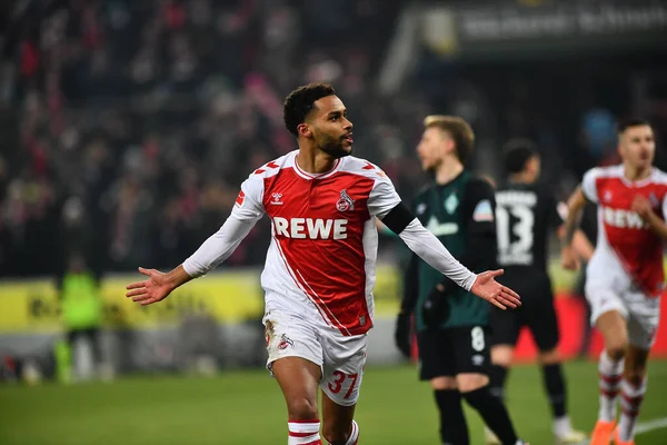 GERMANY, COLOGNE - JANUARY 21, 2023: Linton Maina. The match of Bundesliga 1.FC Koeln  vs SV Werder Bremen