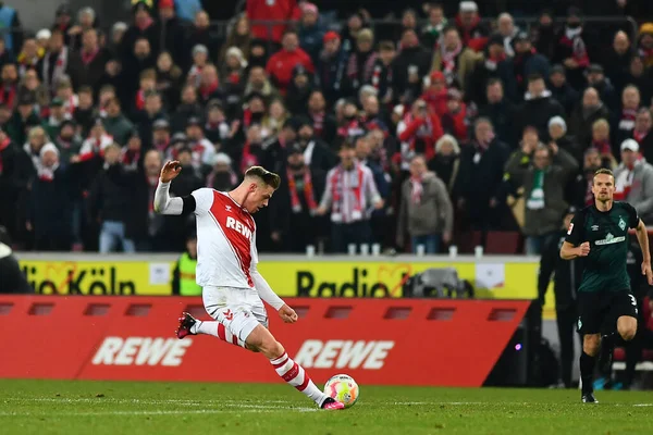 GERMANY, COLOGNE - JANUARY 21, 2023: Steffen Tigges. The match of Bundesliga 1.FC Koeln  vs SV Werder Bremen