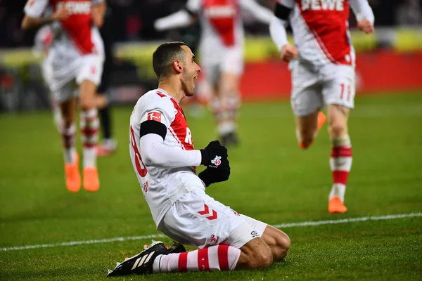 GERMANY, COLOGNE - JANUARY 21, 2023: Ellyes Skhiri. The match of Bundesliga 1.FC Koeln  vs SV Werder Bremen