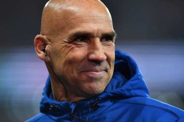 LEVERKUSEN, GERMANY - 25.01.23: Thomas Letsch. The Bundesliga match FC Bayer 04 Leverkusen vs VfL Bochum at BayArena