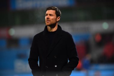 LEVERKUSEN, GERMANY - 25.01.23: Xabi Alonso. The Bundesliga match FC Bayer 04 Leverkusen vs VfL Bochum at BayArena