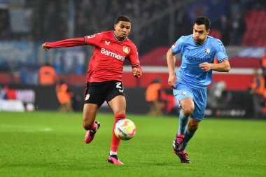 LEVERKUSEN, GERMANY - 25.01.23: Amine Adli. The Bundesliga match FC Bayer 04 Leverkusen vs VfL Bochum at BayArena