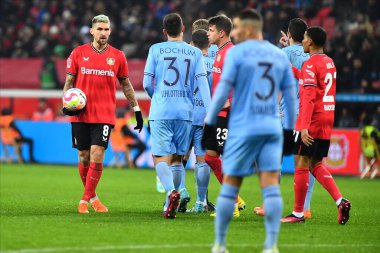 LEVERKUSEN, GERMANY - 25.01.23: The Bundesliga match FC Bayer 04 Leverkusen vs VfL Bochum at BayArena