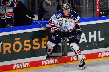 COLOGNE, GERMANY - JANUARY 24, 2023:  Hockey match DEL Koelner Haie - Iselorhn Roosters