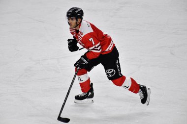 COLOGNE, GERMANY - JANUARY 24, 2023:  Hockey match DEL Koelner Haie - Iselorhn Roosters