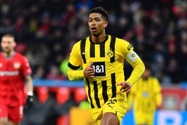 LEVERKUSEN, GERMANY - 29.01.23: Jude Bellingham. The Bundesliga match FC Bayer 04 Leverkusen vs Borussia Dortmund at BayArena