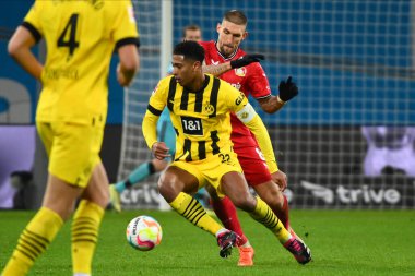 LEVERKUSEN, GERMANY - 29.01.23: Jude Bellingham. The Bundesliga match FC Bayer 04 Leverkusen vs Borussia Dortmund at BayArena