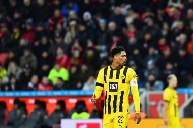 LEVERKUSEN, GERMANY - 29.01.23: Jude Bellingham. The Bundesliga match FC Bayer 04 Leverkusen vs Borussia Dortmund at BayArena