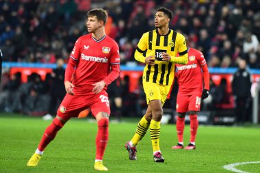 LEVERKUSEN, GERMANY - 29.01.23: Jude Bellingham. The Bundesliga match FC Bayer 04 Leverkusen vs Borussia Dortmund at BayArena