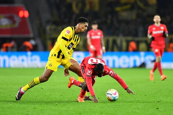 LEVERKUSEN, GERMANY - 29.01.23: Jude Bellingham. The Bundesliga match FC Bayer 04 Leverkusen vs Borussia Dortmund at BayArena