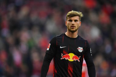 COLOGNE, ALMANY - 04.02.23: Maç 1 'de. Bundesliga 1.FC Koeln RB Leipzig 'e karşı RHEIN ENERGIE STADION