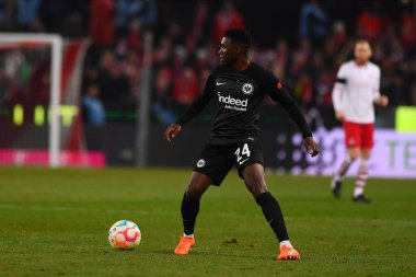 COLOGNE, GERMANY - 12.02.23: Aurelio Buta. The match of 1. Bundesliga 1. FC Koeln vs Eintracht Frankfurt at Rhein Energie Stadium