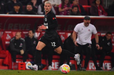 COLOGNE, GERMANY - 12.02.23: Philipp Max. The match of 1. Bundesliga 1. FC Koeln vs Eintracht Frankfurt at Rhein Energie Stadium
