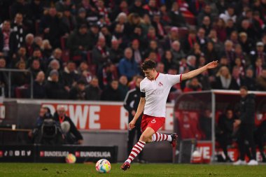 COLOGNE, GERMANY - 12.02.23: Eric Martel. The match of 1. Bundesliga 1. FC Koeln vs Eintracht Frankfurt at Rhein Energie Stadium
