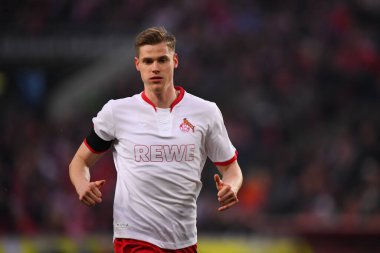 GELSENKIRCHEN, GERMANY - 12.02.23: Steffen Tigges. The match of 1. Bundesliga FC Schalke 04 vs VfL Wolfsburg at Veltins Arena