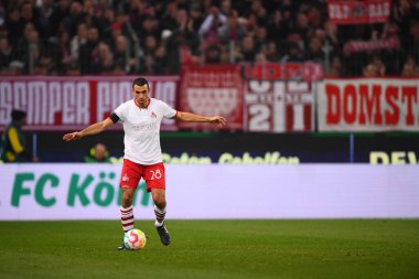 COLOGNE, GERMANY - 12.02.23: Ellyes Skhiri. The match of 1. Bundesliga 1. FC Koeln vs Eintracht Frankfurt at Rhein Energie Stadium