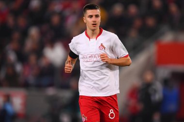 COLOGNE, GERMANY - 12.02.23: The match of 1. Bundesliga 1. FC Koeln vs Eintracht Frankfurt at Rhein Energie Stadium