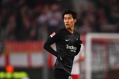 COLOGNE, ALMANY - 12.02.23 Daichi Kamada. Maç 1 'de. Bundesliga 1. FC Koeln Eintracht Frankfurt 'a karşı Rhein Enerji Stadyumu