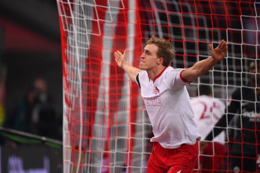 COLOGNE, GERMANY - 12.02.23: The match of 1. Bundesliga 1. FC Koeln vs Eintracht Frankfurt at Rhein Energie Stadium