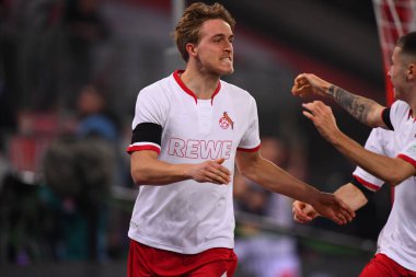 COLOGNE, GERMANY - 12.02.23: The match of 1. Bundesliga 1. FC Koeln vs Eintracht Frankfurt at Rhein Energie Stadium