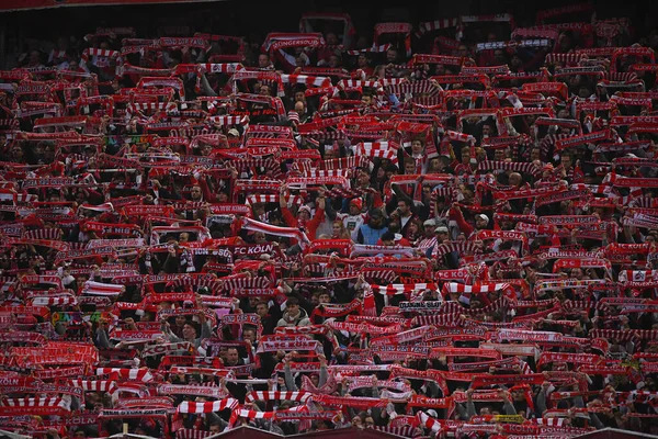 Köln Deutschland Das Spiel Vom Bundesliga Köln Gegen Eintracht Frankfurt — Stockfoto