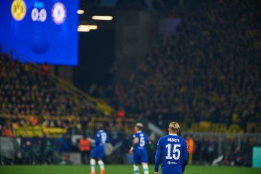DORTMUND, GERMANY - 15.02.23: Mykhailo Mudryk during The match of match UEFA Champion League Borussia Dortmund vs FC Chelsea at SIGNAL IDUNA PARK