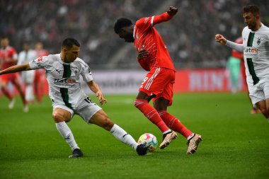 MOENCHENGLADBACH, GERMANY - FEBRUARY 18, 2023: The football match of Bundesliga Borussia Moenchengladbach vs Bayern Muenchen 