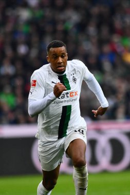 MOENCHENGLADBACH, GERMANY - FEBRUARY 18, 2023: The football match of Bundesliga Borussia Moenchengladbach vs Bayern Muenchen 