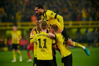 GERMANY, DORTMUND - MARCH 3, 2023: The match of Bundesliga Borussia Dortmund vs RB Leipzig at Signal Iduna Park at Signal Iduna Park