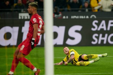 GERMANY, DORTMUND - MARCH 3, 2023: The match of Bundesliga Borussia Dortmund vs RB Leipzig at Signal Iduna Park at Signal Iduna Park clipart