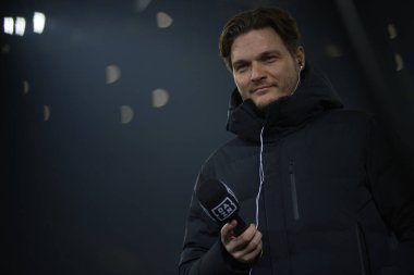 ALMANY, DORTMUND - 3 Mart 2023: Edin Terzic. Bundesliga Borussia Dortmund, Signal Iduna Park 'ta RB Leipzig' e karşı.