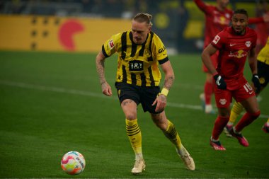 GERMANY, DORTMUND - MARCH 3, 2023: Marius Wolf. The match of Bundesliga Borussia Dortmund vs RB Leipzig at Signal Iduna Park at Signal Iduna Park