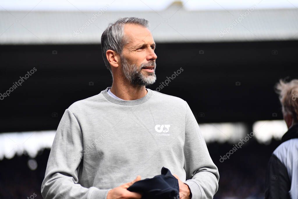 BOCHUM, GERMANY - MARCH 18, 2023: Marco Rose. The football match of Bundesliga VfL Bochum 1848 vs RB Leipzig at Vonovia Ruhr Stadion