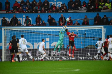 LEVERKUSEN, GERMANY - 19.03.23: The Bundesliga match FC Bayer 04 Leverkusen vs Bayern Muenchen at Bayarena