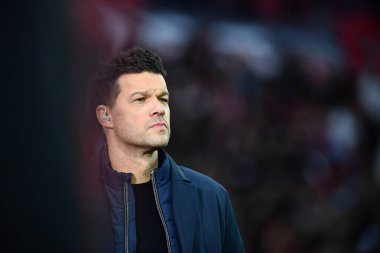 LEVERKUSEN, GERMANY - 19.03.23: Bundesliga maçından sonra Michael Ballack Bayer 04 Leverkusen Bayern Muenchen 'e karşı