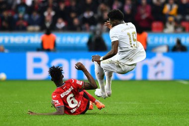 LEVERKUSEN, GERMANY - 19.03.23: The Bundesliga match FC Bayer 04 Leverkusen vs Bayern Muenchen at Bayarena