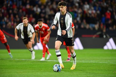 MAINZ, ALMANY - 25.03.23 Kai Havertz. MEWA Arena 'da Almanya ile Peru arasındaki futbol maçı