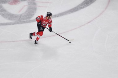 COLOGNE, Almanya - 26.03.23: Hokey maçı DEL KOELNER HAIE - Lanxess Arena 'da Adler MANNHEIM